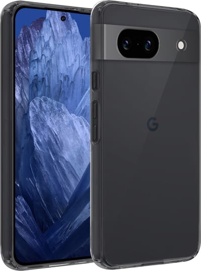 Hoesje - Geschikt voor Google Pixel 8a - Sterk & Shockproof - Siliconen Case - Hoes Cover - Telefoonhoes - Transparant