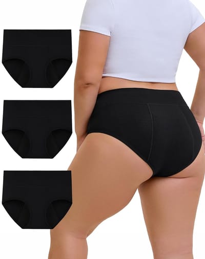 Menstruatieondergoed Dames - Beschermend Ondergoed - Comfortabele Bescherming - Ademend Materiaal - Maat XL