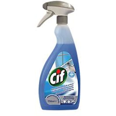 Cif Professional glasreiniger, 6 flessen 750 ml per stuk