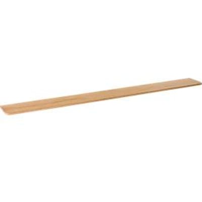 Multiplex beuken kantplank, kleurloos geolied, onderhoudsvriendelijk, L 1500 x H 100 x D 12 mm, beukenlook