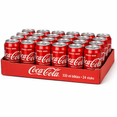 Coca Cola - Original Taste - Verfrissende cola in blikjes - Perfect voor elke gelegenheid