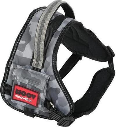 Zolux Hondentuigje Moov 76-96 Cm Polyester Grijs Maat Xl
