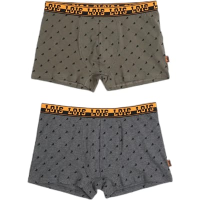 Katoenen stretch boxershorts Lois Lux (x2)