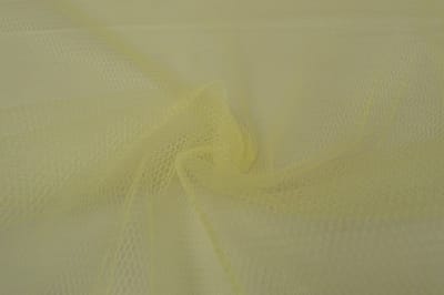 Tule stof - Licht geel - 1 meter - Per meter - 150cm breed