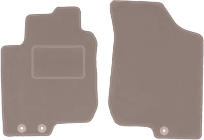 Beige voormatten voor: Hyundai i30 I hatchback, stationwagen, CW (2007-2012)