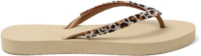 Lazamani - Lanzarote Beach Dames Slippers Dalmation - Maat 35/36