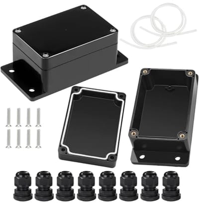 Elektronische aansluitdoos IP65 waterproof 100 x 68 x 50 mm - ideale buiten verbindingsdoos