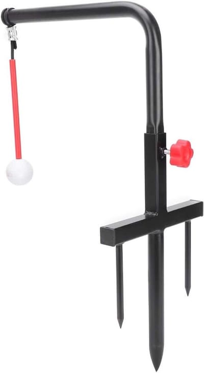 Dailygoods- Golf Swing Trainer - Golfbal Oefentool - Swing Consistentie - Eenvoudig Te Installeren - Compact - Voor Links- en Rechtshandige Golfers