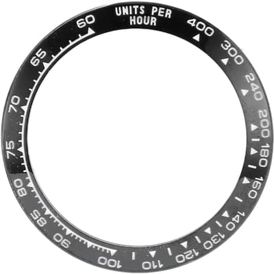 Horloge Keramische Bezel Inzetstuk Beschermend Accessoire Vervanging Nummer Horloge Bezel Inzetstuk voor Winkel Roos black
