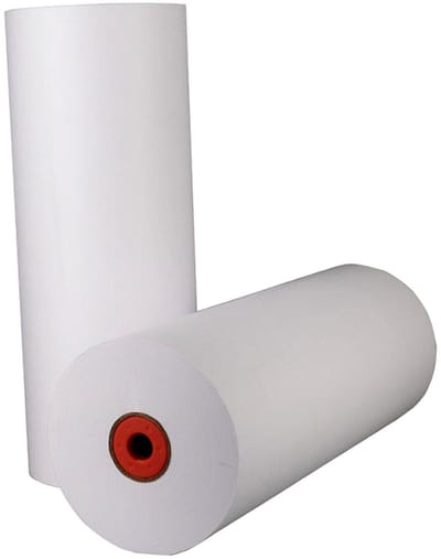 Inpakr Kraftpapier op Rol - 30 cm x 400 m - 50 g/m2 - Wit - 1 Rol