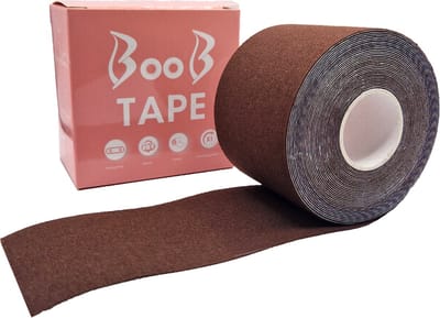 MIMATE® Boob Tape - Nipple Covers - Plak BH - Fashion Tape - Waterproof - Doorzichtig - Kleur Medium 3