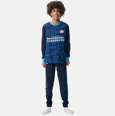 PSV Pyjama 26/27 - Blauw Maat 92