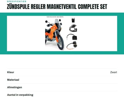 Dailygoods- Zündspule CDI Regler - Magnetventiel - CDI-Eenheid - Gelijkrichter - Accessoires - Voor PIT Quad Dirt Bike ATV