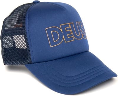 DEUS Capper Trucker cap - Navy