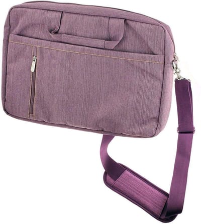 Draagbare Tas - Opbergtas Beschermhoes - Draagbare Speler - Waterbestendig Materiaal - 43 x 32 x 4 cm - Paars