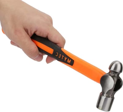 Solide Hamer - Metaalbewerking Hamer - Klus Klussen - Hoge Hardheid - 0.2 kg - Zilver