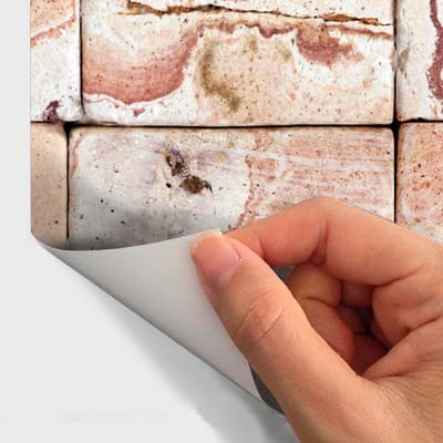Behangeffectsticker - LAVANDOU STONES - 30x30cm