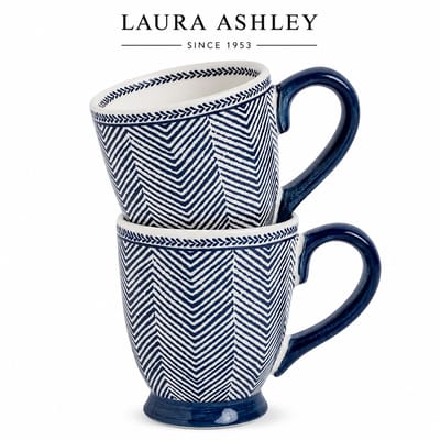 Laura Ashley Hedingham Collectables - Giftset 2 Minimokken Edwin Blue 20 cl.