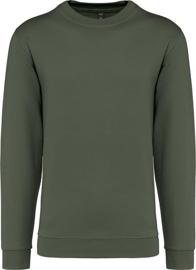 Sweater 'Crew Neck Sweatshirt' Kariban Collectie Basic+ M - Caper Green