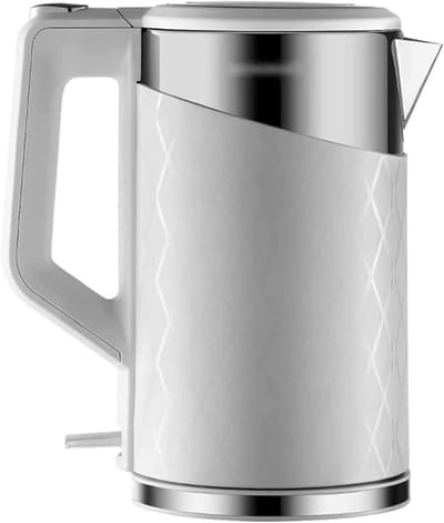 Elektrische Waterkoker - Snelkoker - Snel Water Koken - Dubbel Vacuüm Isolatie - 1.8 Liter - Wit