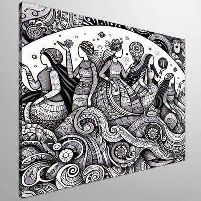 Kunstprint | Wanddecoratie | Canvas | 60 × 60 cm