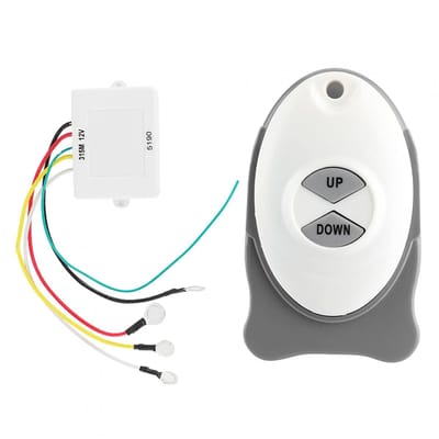 Dailygoods - Ankerwinde Schakelaar - Afstandsbediening - Professionele bediening - ABS - Marine Boot - Geschikt voor Ankerwinsch - Lichtgewicht