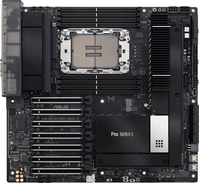 ASUS PRO WS W790E-SAGE SE Moederbord - Intel W790 - Intel LGA4677 - DDR5 RAM - SSI (Server)