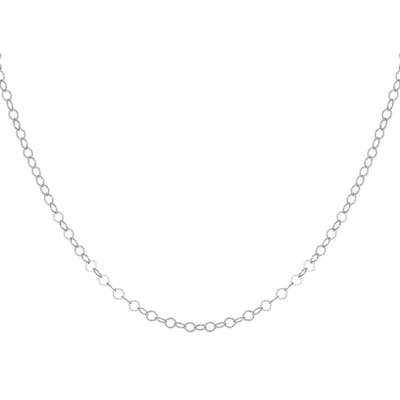 Yehwang Schakelketting Ronde Schakels zilver