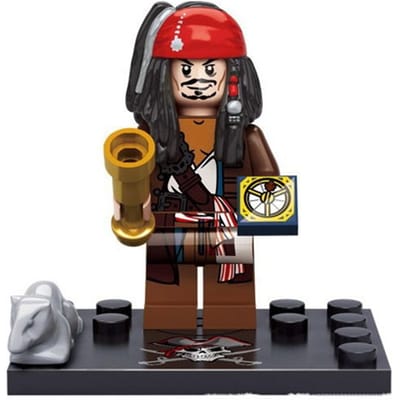 Marine Piraten Mini Blokken Kapitein Jack Sparrow Caribische Figuur Speelgoed Klassieke Filmfiguren Mini Blokken Speelgoed Kinder Cadeaus