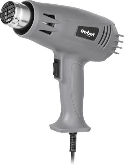 Heteluchtpistool - Warmtepistool Verfstripper - Verf Verwijderen - Twee Snelheidsregelingen - 1600 W - Zwart
