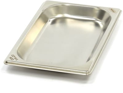 Gastronorm Bak - 1/4 GN - 2 cm Diep - RVS