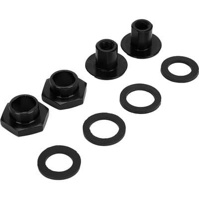 Kit de quincaillerie pour vérin de lunette arrière 4 pièces 90101 SR3 000 Accessoire auto Adapté pour Honda black