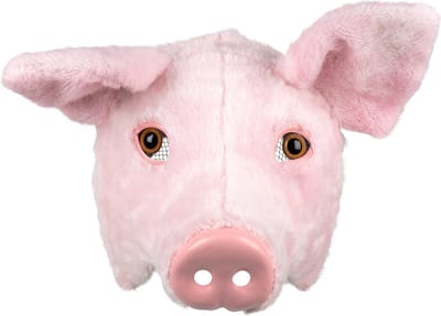 Boland - Pluchen masker Varken - Volwassenen - Varken - Dieren