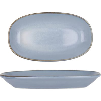 Bonna Serveerschaal - Sky Hygge - Porselein - 24x14 cm - set van 2