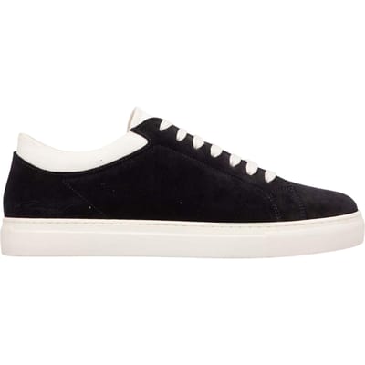 Emporio Armani EA7 Dames/Dames Suède Trainers (Blauw/Wit)