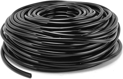Irrigatie Buis - Flexibele Slang - Tuin Watering - Corrosiebestendig PVC - 50 Meter - Zwart