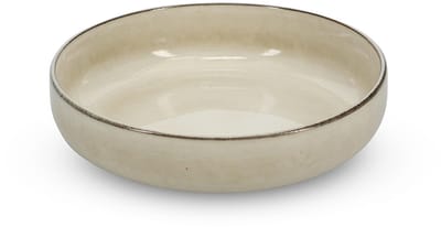 Salt & Pepper Diep bord Pastabord 22,5xH6cm Meridian Ivoor (set van 2 stuks)