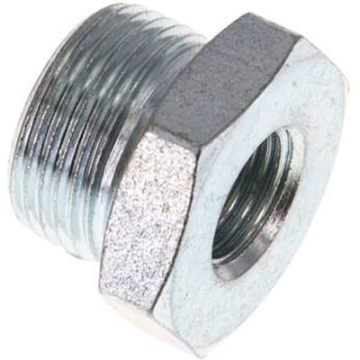 G 1/4'' x M22x1.5 F/M Verzinkt Stalen Verloopring 250 Bar - Hydrauliek