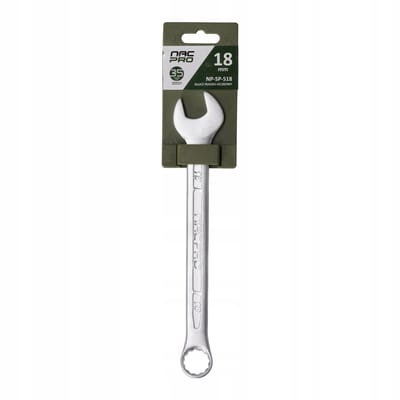 Ringsleutel 18 mm NAC PRO - Chroom-vanadium staal, satijn