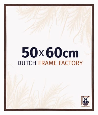 Fotolijst 50x60 cm - Kunststof - Bruin - Angers