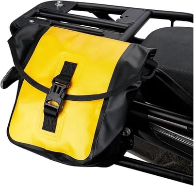 Motorfiets Zadeltas - Zijtas Motor - Reizen Opbergen - Waterdicht Ontwerp - One Size - Geel