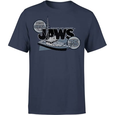 Jaws Orca 75 T-shirt - Navy - L
