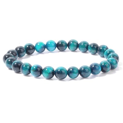 Sorprese armband - Tiger Eye - armband heren - blauw - cadeau - Model H