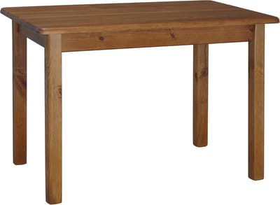 Massief Grenen Eettafel Restaurantstijl 70 x 130 cm - Eikenlook