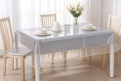 Unyqoos ® Tafelkleed Bescherming Transparant PVC voor Optimale Tafelbescherming en Eenvoudig Onderhoud