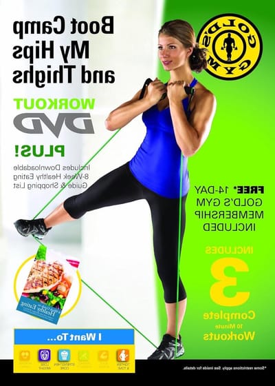 Bootcamp Hips en Thighs - Trainings-dvd Heupen Benen - Spierversterking Thuis - Drie 10-Minuten Trainingen - 1 stuk - N.v.t.