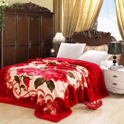 Dubbele laag verdikte deken Vier seizoenen warme en comfortabele deken Quilt Laken verdikte enkele winter deken 150*200cm 2kg