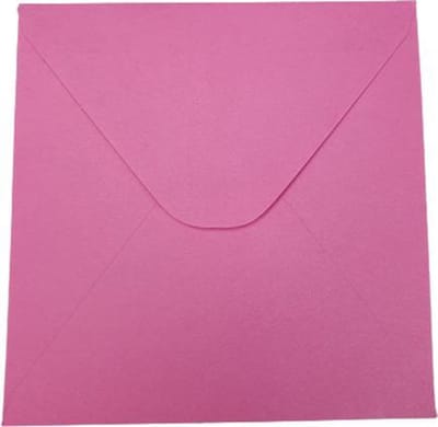Enveloppen - Roze  - 14 x 14 cm - 15 stuks - Vierkant