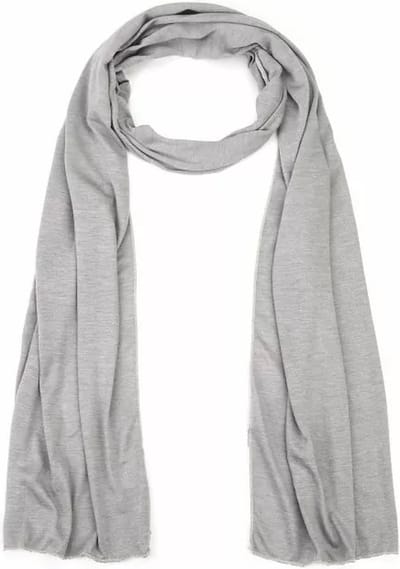 Bijoutheek Sjaal (Fashion) Dun FF (35 x 200cm) Donker Grijs