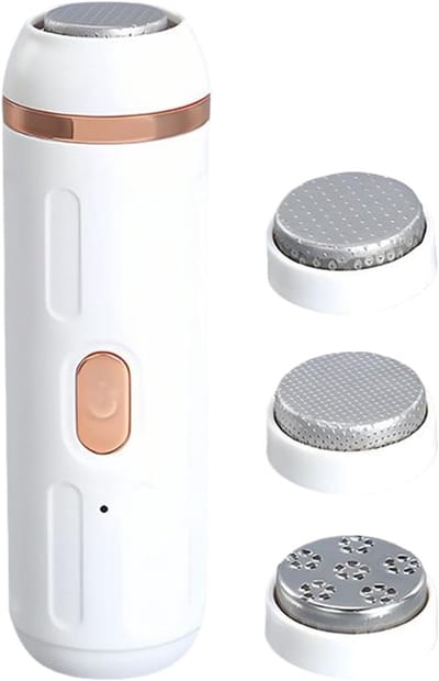 Elektrische Eelt Remover - Voetvijl Pedicure - Voeten Verzorgen - Verstelbare Snelheid - 135 cm - Wit